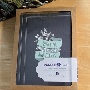 Thank You Cards with Envelopes - “With Love and Thanks”